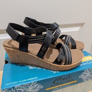 Skechers Cali Beverlee Delicate Glow Sandals - Sz 8